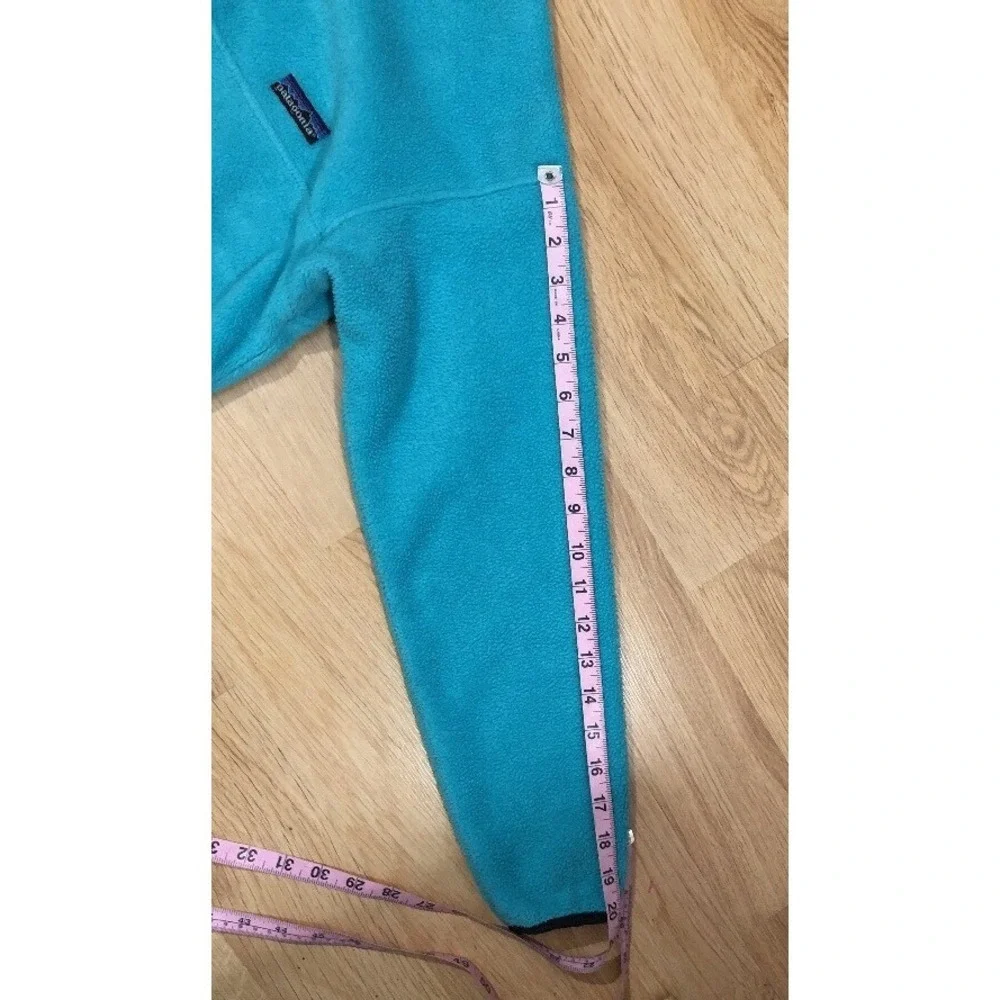 PATAGONIA Snap T‎ Fleece Kids Size Large 12 Blue And Black